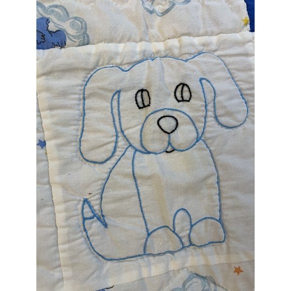 Handmade Sesame Street Blanket Embroidered Animals Baby Blanket - Picture 12 of 16